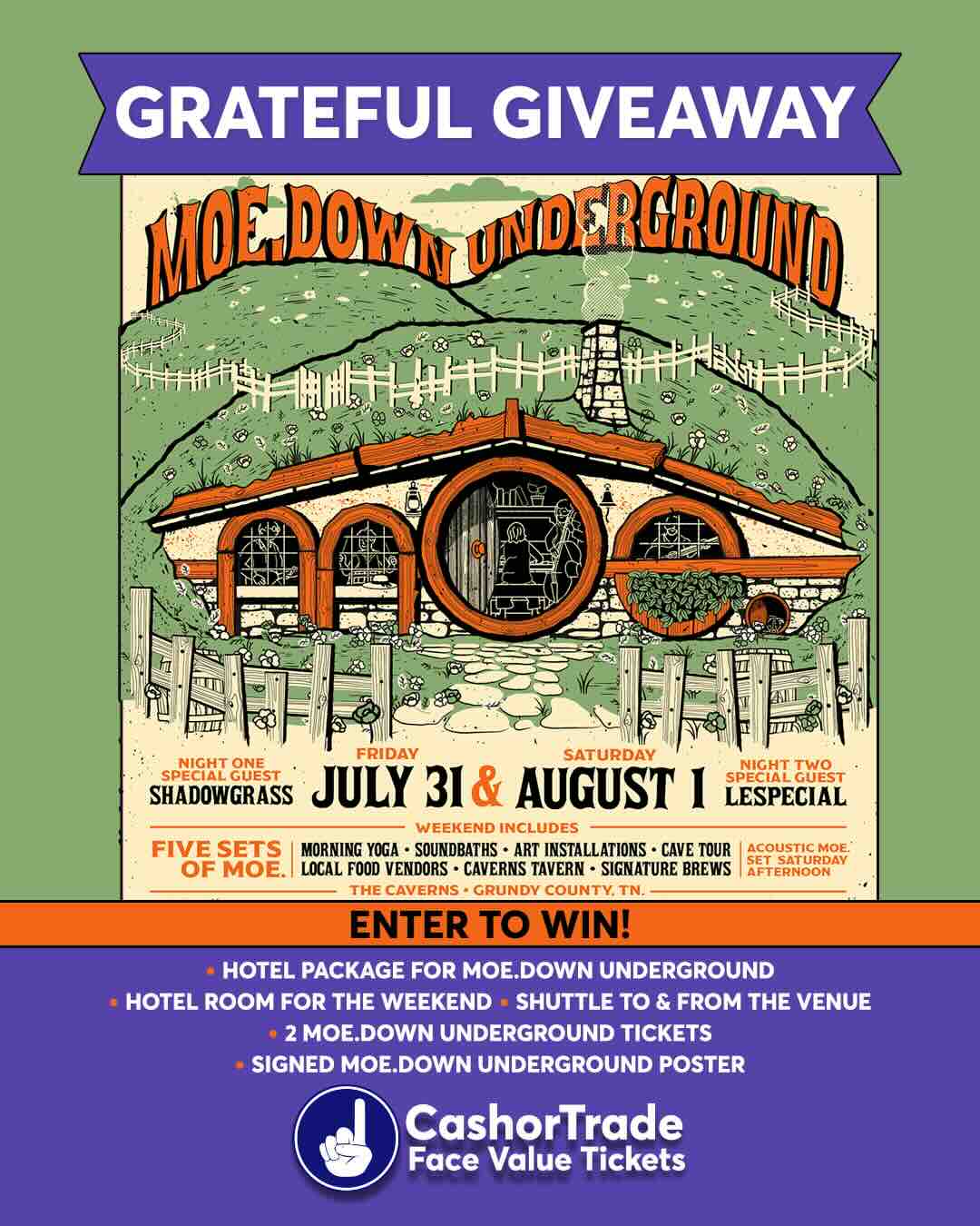 moe.down Underground Giveaway