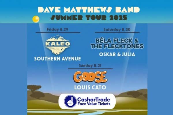 DMB at The Gorge 2025 - CashorTrade.org