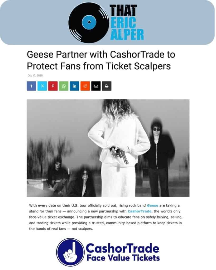 That Eric Alper Geese Partner with CashorTrade