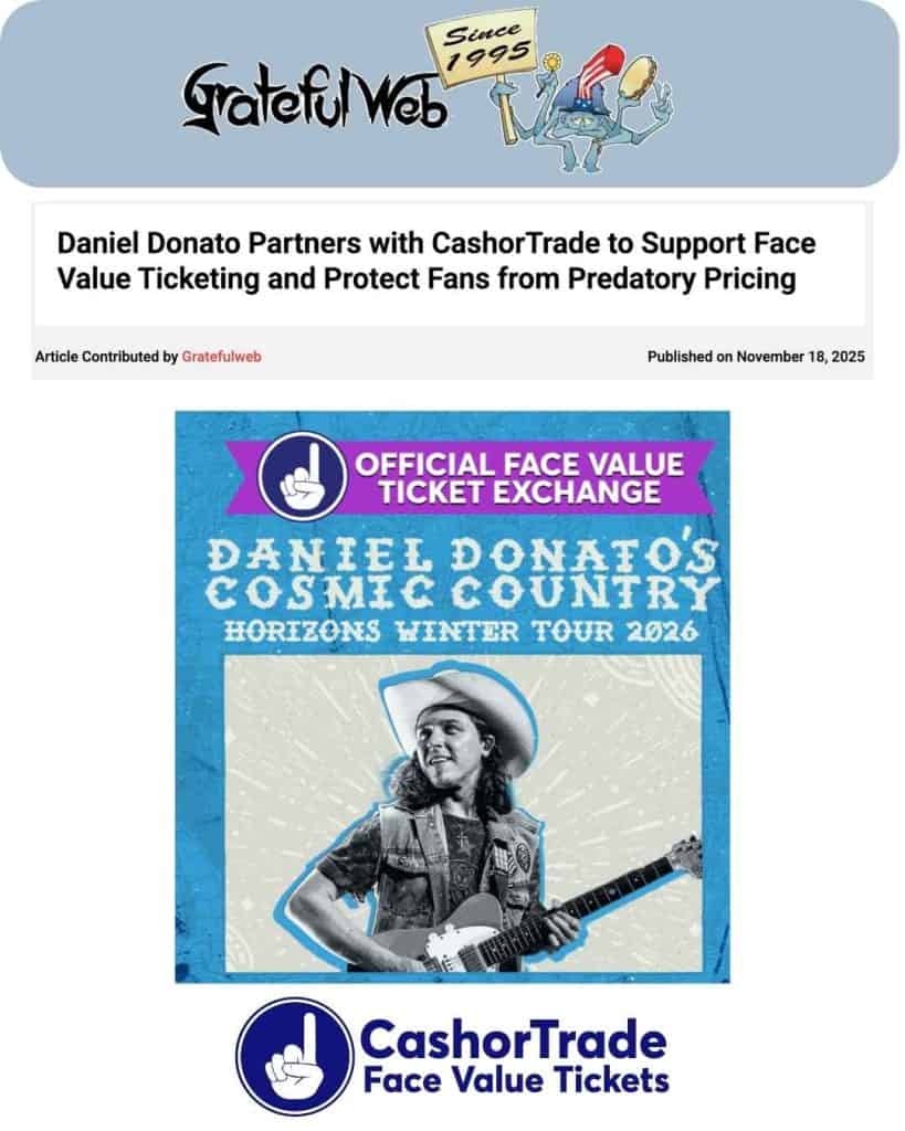 Grateful Web Daniel Donato Partners with CashorTrade