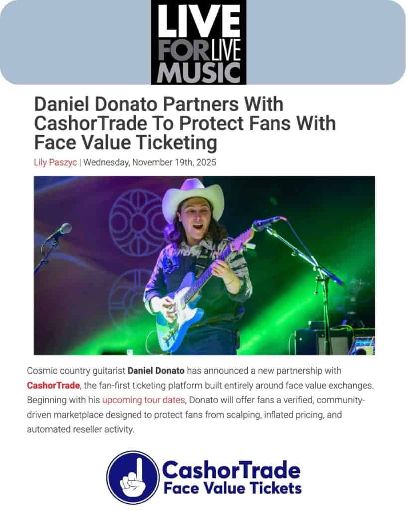 Daniel Donato Partners with CashorTrade