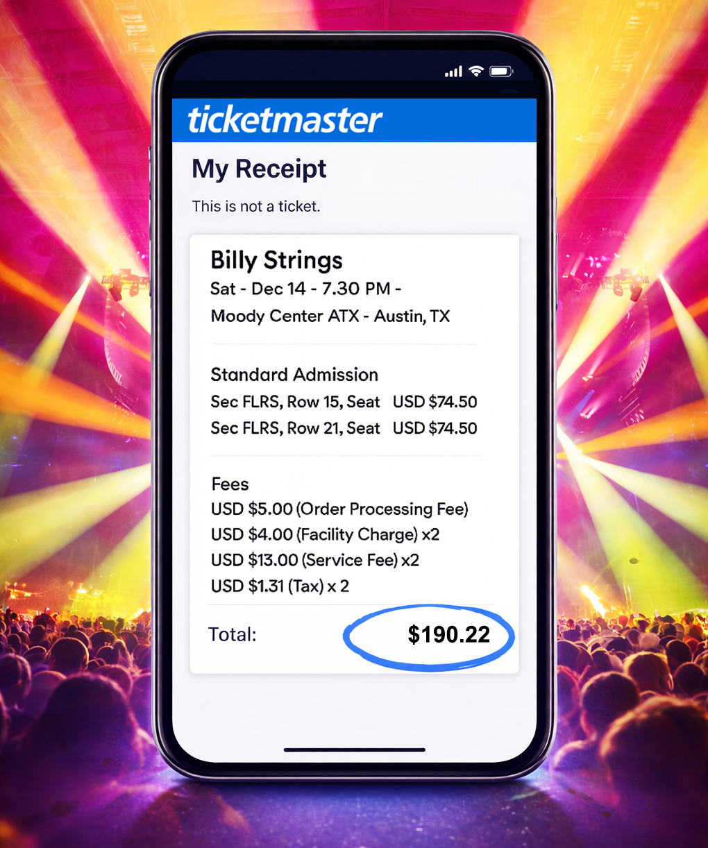 CashorTrade Face Value Tickets