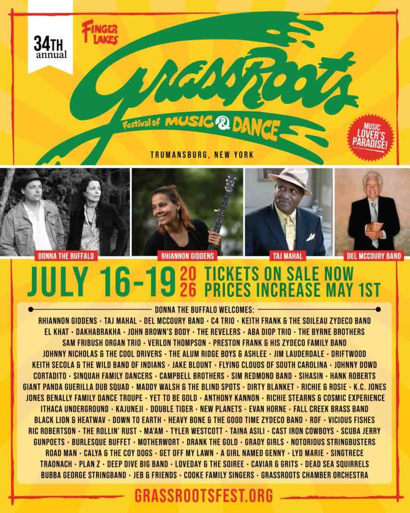 Finger Lakes GrassRoots Festival and CashorTrade