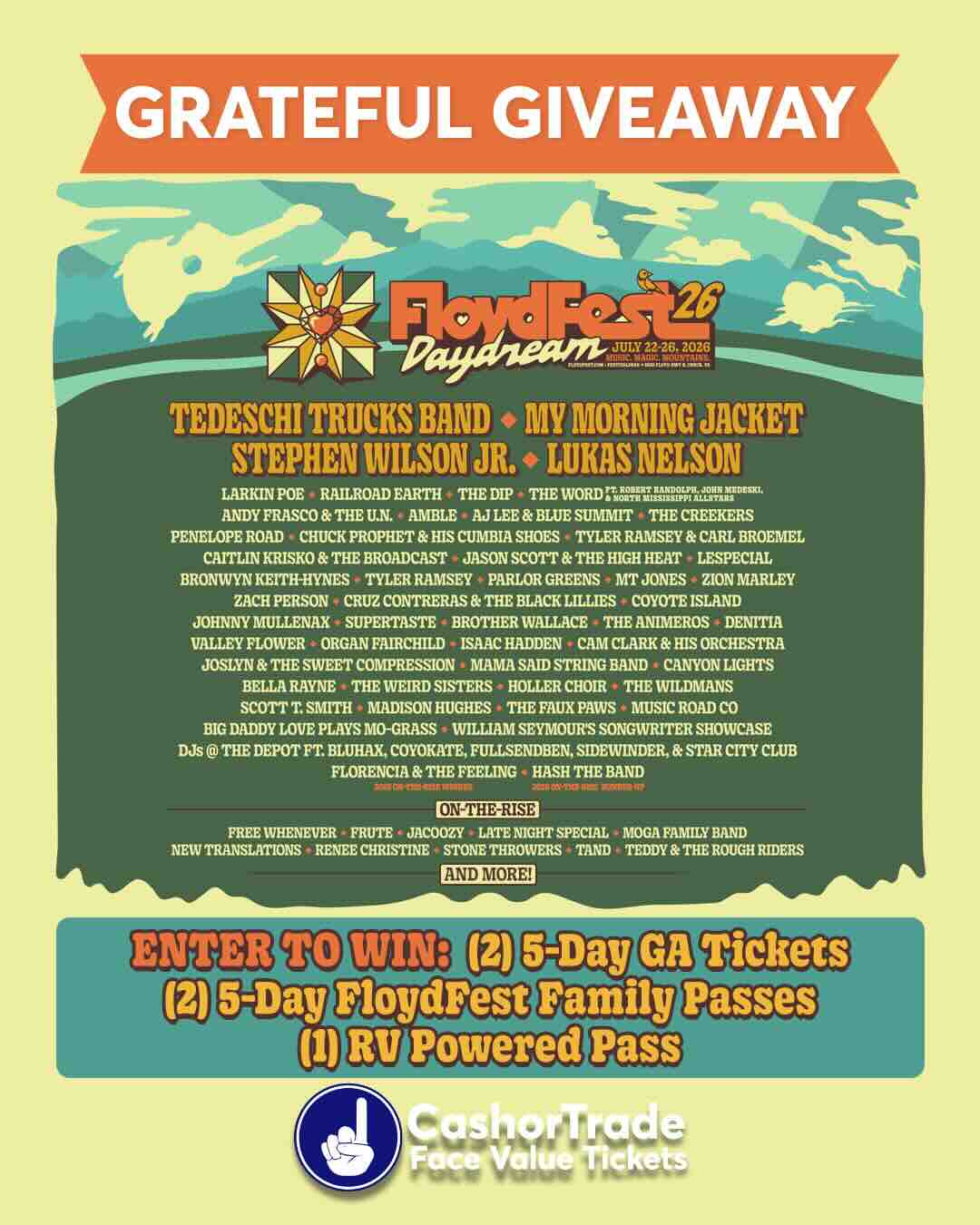 FloydFest 26 Giveaway