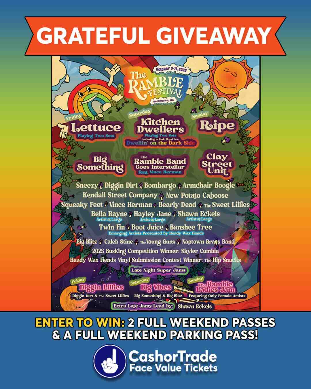 Ramble Festival Giveaway